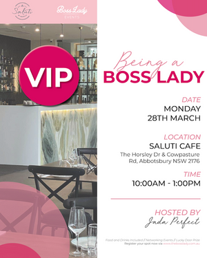 EVENT ONE 2022 - Being a Boss Lady (VIP)