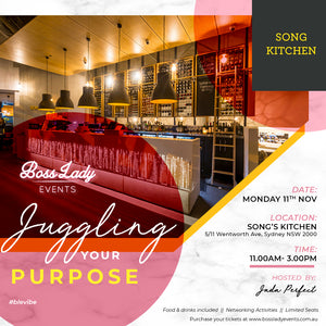 EVENT FOUR 2019 - Juggling Your Purpose