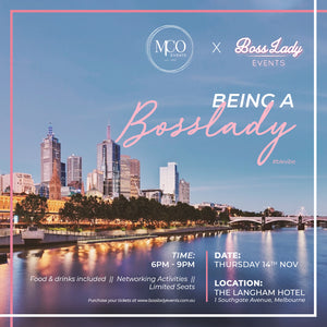 EVENT ONE MELB 2019 - Being a Boss Lady